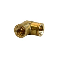 ATC 1/8 in. FPT 1/8 in. D FPT Brass 90 Degree Elbow