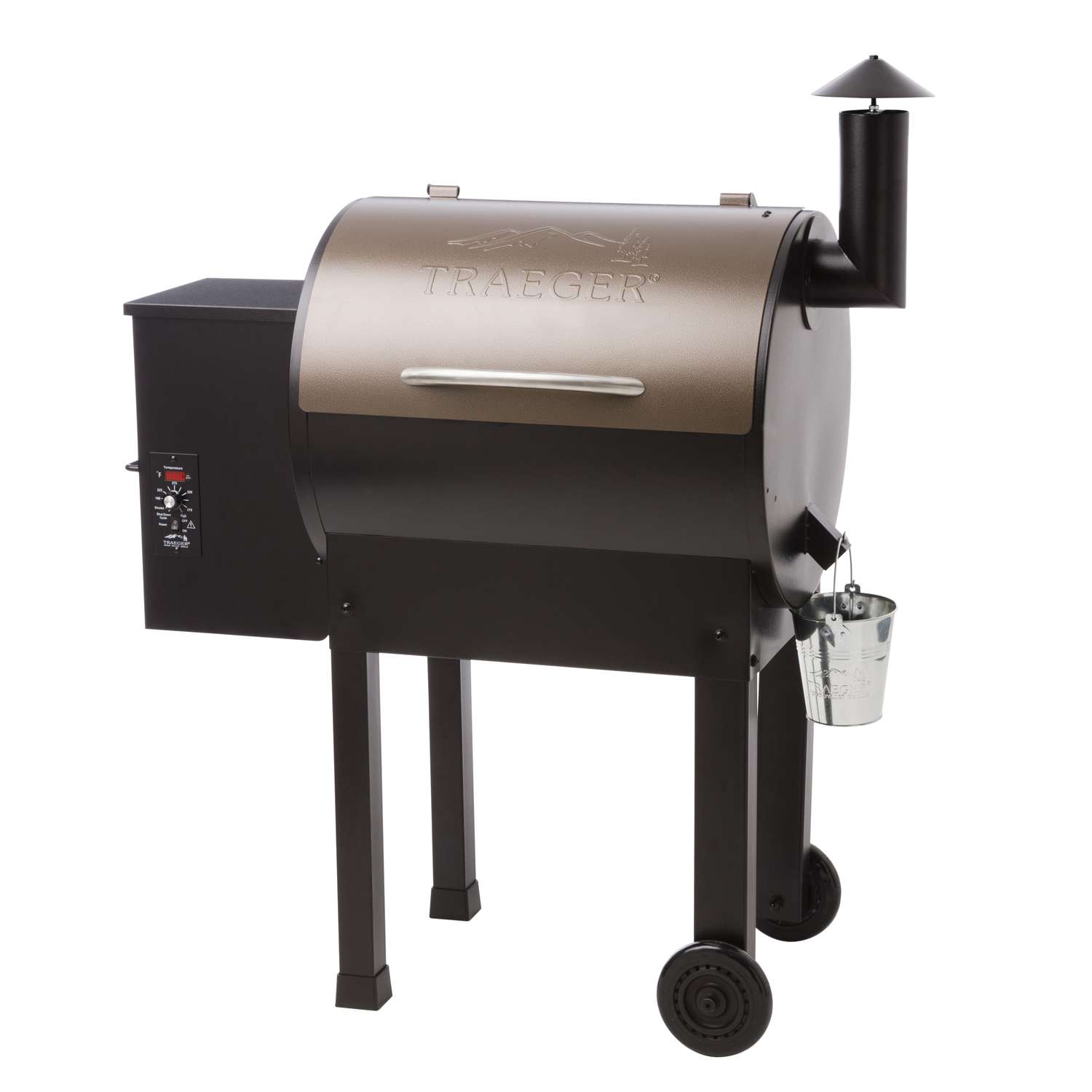 Traeger Lil'Tex Elite 22 Wood Pellet Grill Bronze - Ace Hardware