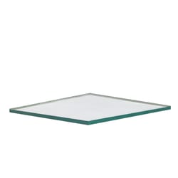 Aetna Glass Clear Single Glass Float Sheet 36 in. W X 16 in. L X 2.5 mm