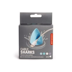 Kikkerland 1 in. H X 1 in. W Sharks Wire Organizer Assorted