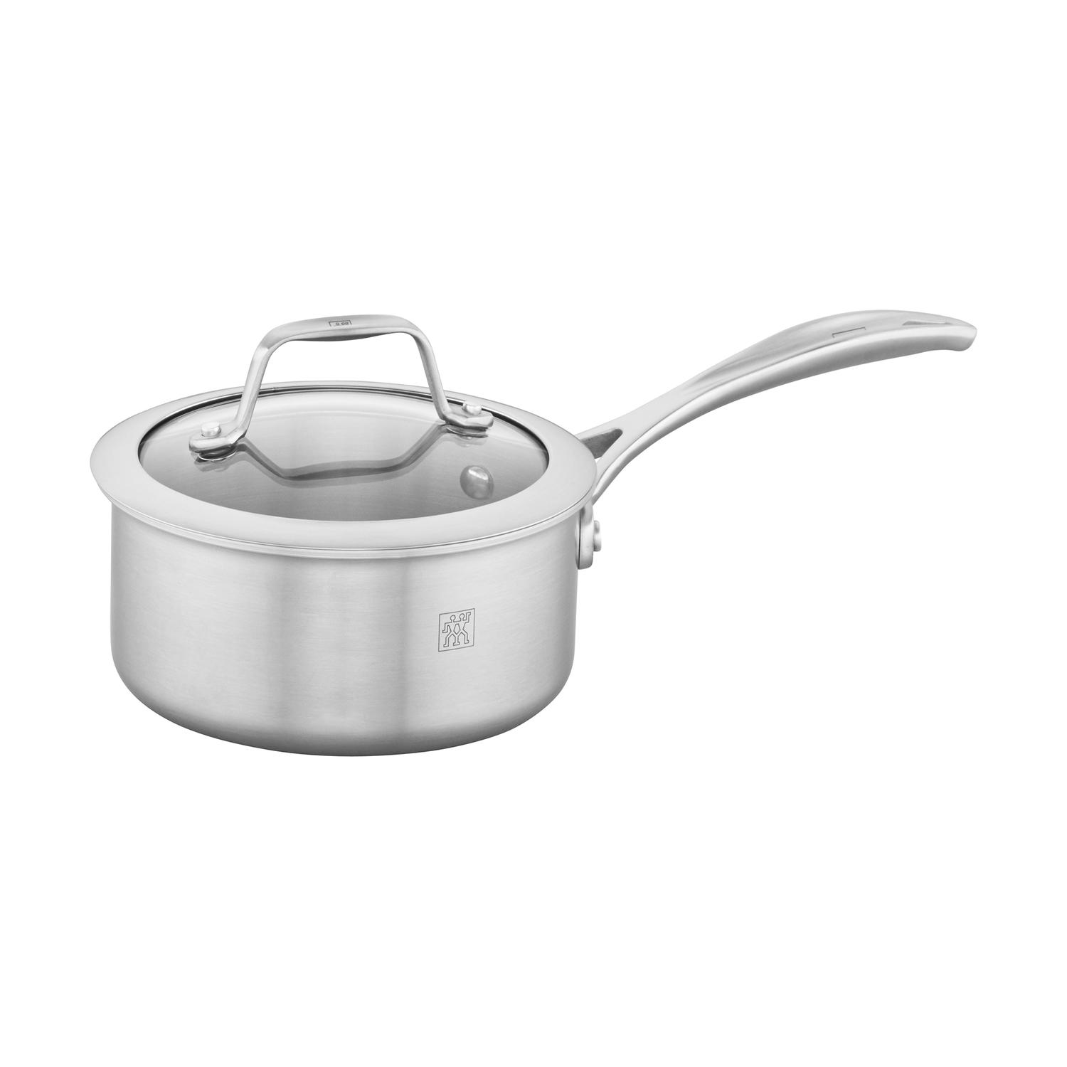 Zwilling J.A Henckels Stainless Steel Saucepan 5.5 in. 1 qt Silver Sansujyuku sansujyuku.com