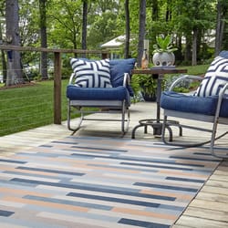 Linon Home Decor 5 ft. W X 7 ft. L Multi-Color Braun Polyester Accent Rug