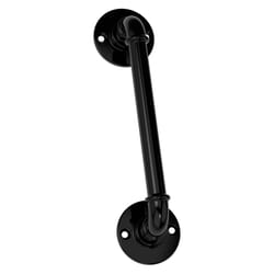 National Hardware 10.5 in. L Black Steel Gate Handle 1 pk