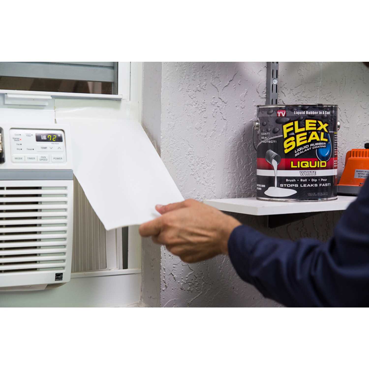 Flex Tape As Seen On TV 8 in. W x 5 ft. L White Waterproof Repair Tape