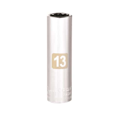 Craftsman 13 mm Deep Socket, 3/8 in. Drive, 12 Point