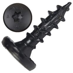 Screw Products, Inc. NOVA #14 in. X 1 in. L Star Black Steel Lag Screw 50 pk