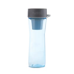 Hydros 20 oz Blue BPA Free Filtered Water Bottle