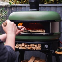 Gozney Dome, Propane Gas/Wood Outdoor Pizza Oven Olive Green