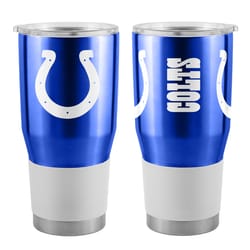 Boelter Brands Ultra 30 oz NFL Colts Blue BPA Free Tumbler with Lid