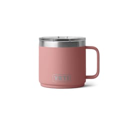 YETI Rambler 14 oz Sandstone Pink BPA Free Mug with MagSlider Lid