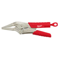Milwaukee Torque Lock 9 in. Forged Alloy Steel Curved Jaw Long Nose Pliers