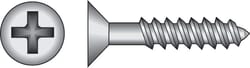 HILLMAN No. 10 X 1-1/2 in. L Phillips Black Phosphate Twin Thread Cabinet Screws 1 pk