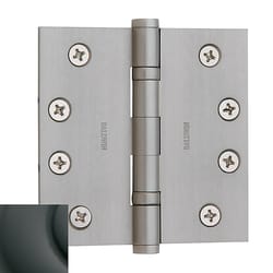 Baldwin Estate 4 in. L Oil Rubbed Bronze Door Hinge 1 pk