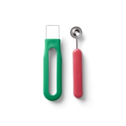 Chef'n Green/Red Polypropylene Watermelon Tool Set