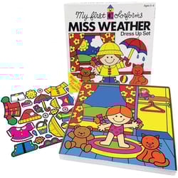 Colorforms Miss Weather Dress Up Set Multicolored