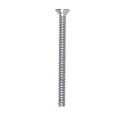 HILLMAN No. 1/4-20 Ga. X 3 in. L Phillips Flat Head Zinc-Plated Steel Machine Screws 100 pk