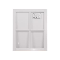 Duo-Corp Renaissance Vinyl Barn Sash White Glass/Vinyl Window 24 in. L X 29 in. H 3 pk