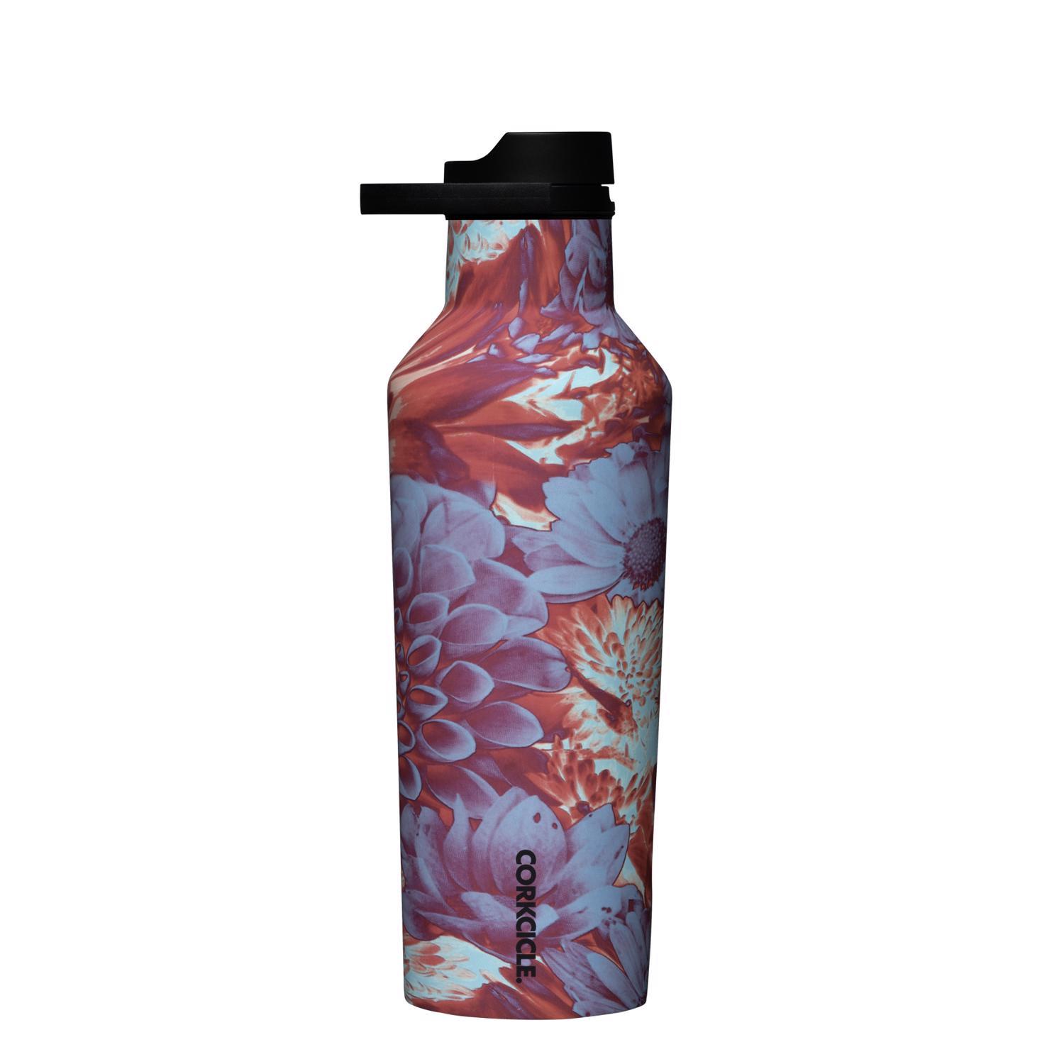 Corkcicle Sport Canteen 32 oz Dopamine Floral BPA Free Series A Insulated Water Bottle Sansujyuku sansujyuku.com