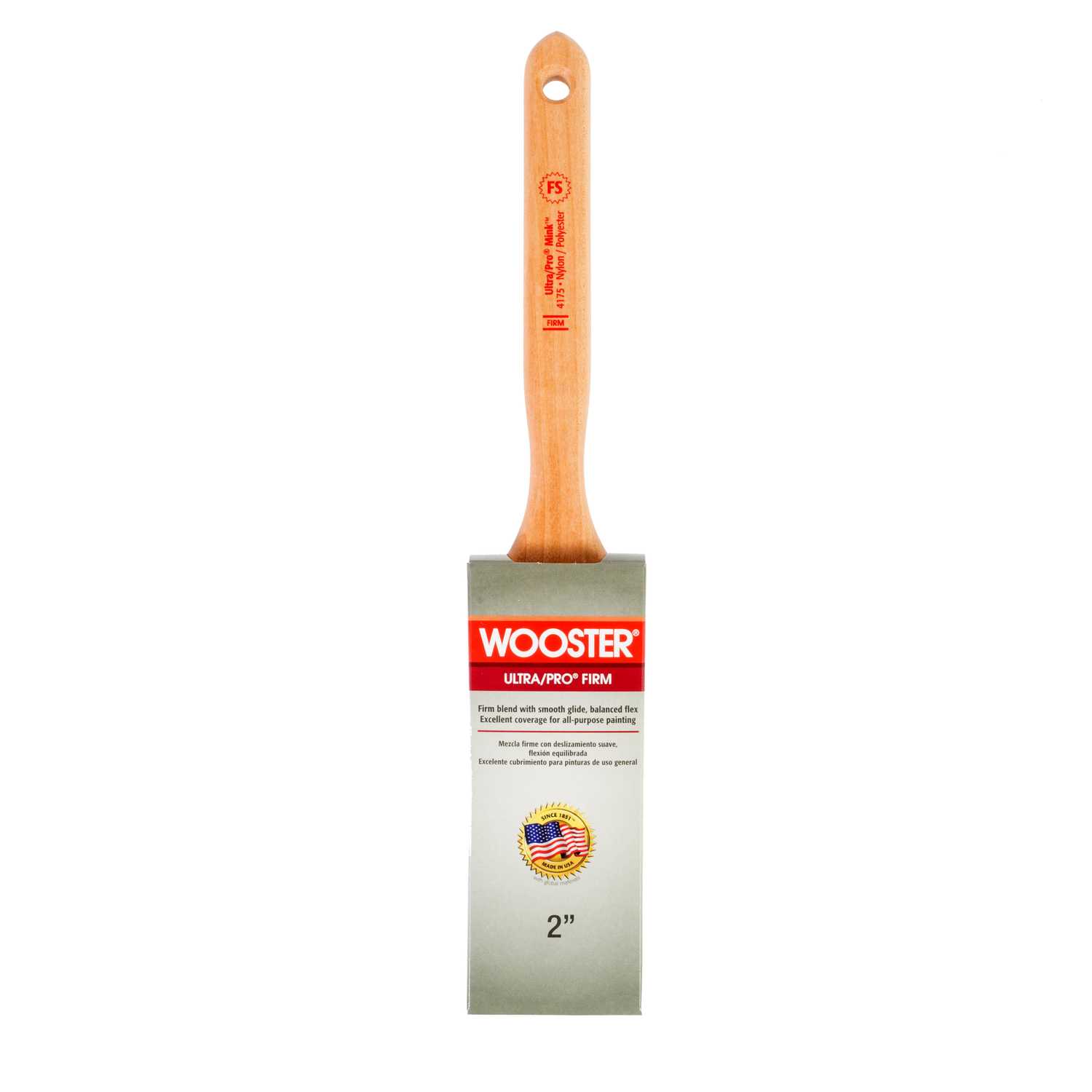 Wooster Ultra Pro 2 in. W Flat Nylon Polyester Paint Brush Ace Hardware