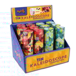 Keycraft Majigg Geometric Tin Kaleidoscope Multicolored
