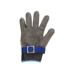 Cutlery Pro Blue/Silver Nylon/Stainless Steel Kitchen Glove