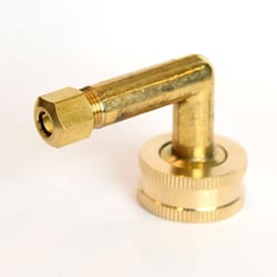 ATC 3/4 in. FHT X 1/4 in. D Compression Brass Ice Maker Elbow