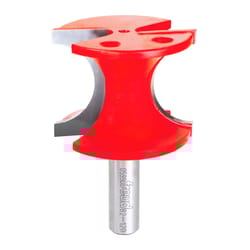 Freud 2 in. D X 5/8 in. X 3-1/2 in. L Carbide Half Round Router Bit