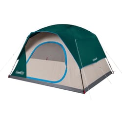 Coleman Skydome Green Tent 72 in. H X 102 in. W X 120 in. L 1 pk