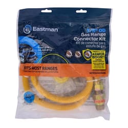 EZ-Flo Eastman 1/2 in. FIP X 1/2 in. D MIP 48 in. Stainless Steel Installation Kit