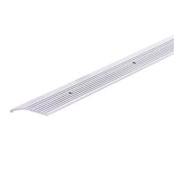 M-D BUILDING PRODUCTS 0.3 in. H X 1.38 in. W X 36 in. L Prefinished Silver Aluminum Carpet Trim