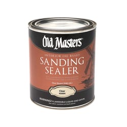 Old Masters Low Satin Clear Oil-Based Sanding Sealer 1 qt