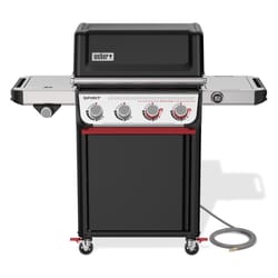 Weber Spirit EP-435 4 Burner Natural Gas Digital Thermometer Grill Black