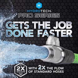 Hydrotech ProSeries 3/4 in. D X 50 ft. L Heavy Duty Professional Grade Expandable Flexible Garden Ho