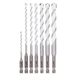 Milwaukee Shockwave Multi-Material Percussion Bit Drill Bit Set Hex Shank 7 pc