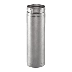 DuraVent PelletVent 4 in. D X 12 in. L Steel Vent Pipe