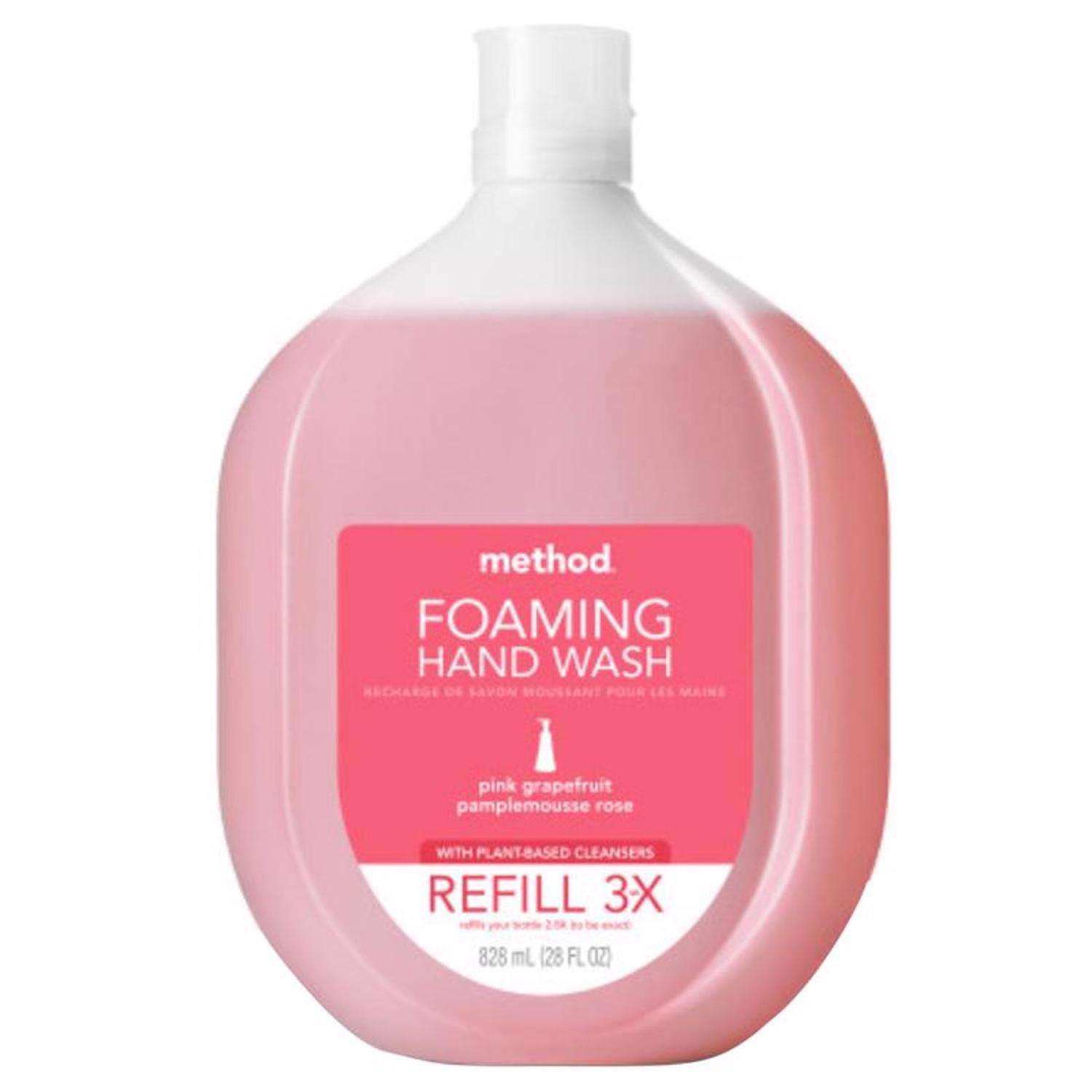 Method Pink Grapefruit Scent Foam Hand Soap Refill 28 oz Ace Hardware