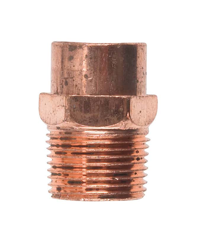 Mueller Streamline 3/4 in. Copper x 3/4 in. Dia. MIP Copper Pipe