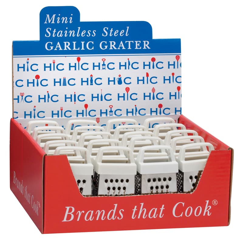 Harold Import Brands That Cook Silver Stainless Steel Mini Garlic Grater Sansujyuku sansujyuku.com