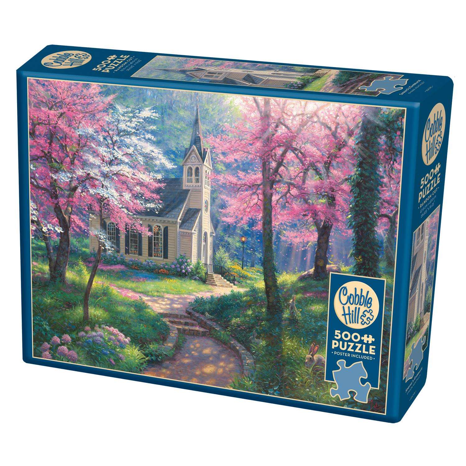 Cobble Hill Jigsaw Puzzle Cardboard Multicolored 500 pc Ace Hardware