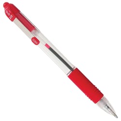 Zebra Z-Grip Red Retractable Ball Point Pen 12 pk