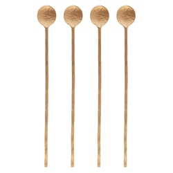 Karma Gold Stainless Steel Harper Spoon 4 pk