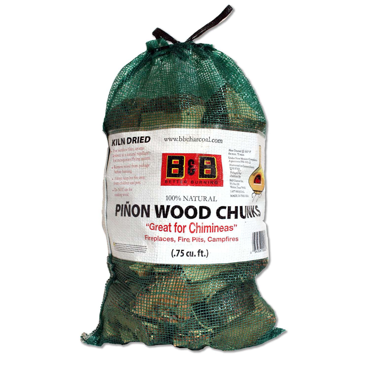 Bu0026B Charcoal Pinion Firewood Chunks - Ace Hardware