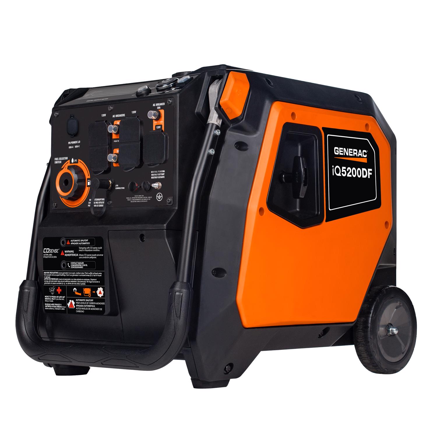 Generac 3900 W Gas/NG/LP Inverter Generator