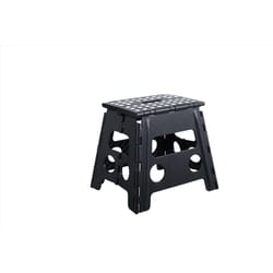 Superio Brand 13 in. H X 12 in. W X 12 in. D 300 lb. capacity 1 step Plastic Folding Step Stool