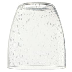 Westinghouse Cylindrical Open Bottom Clear Glass Shade 1 pk