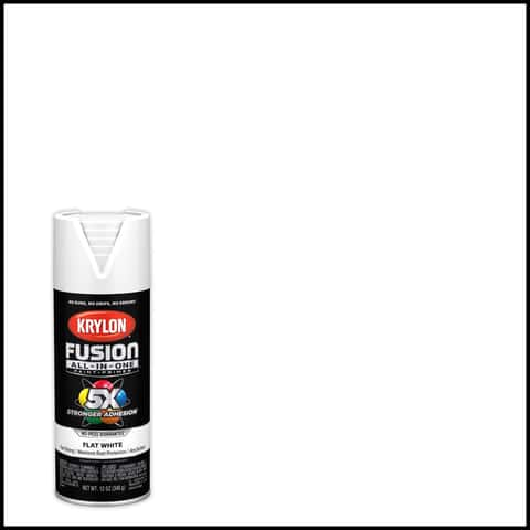 Krylon Decor Selects Matte Black Spray Paint and Primer In One (NET WT.  6-oz) in the Spray Paint department at