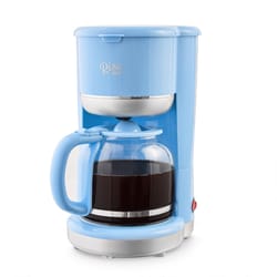 Rise by Dash 10 cups Blue Coffee Maker