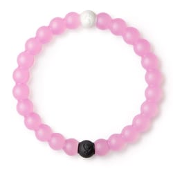 Lokai Unisex Breast Cancer Round Pink Bracelet Water Resistant Size 7.5