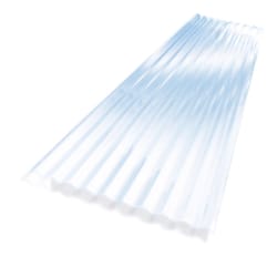 Palruf 26 in. W X 144 in. L PVC Roof Panel Clear
