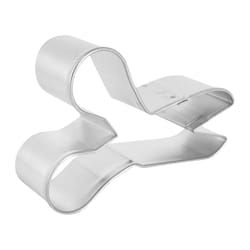 R&M International Corp International Corp 3 in. W X 4 in. L Scissors Cookie Cutter Silver 1 pc